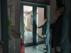 Latest Design Thermal Break Aluminum Casement Doors with 35dB Sound insulation