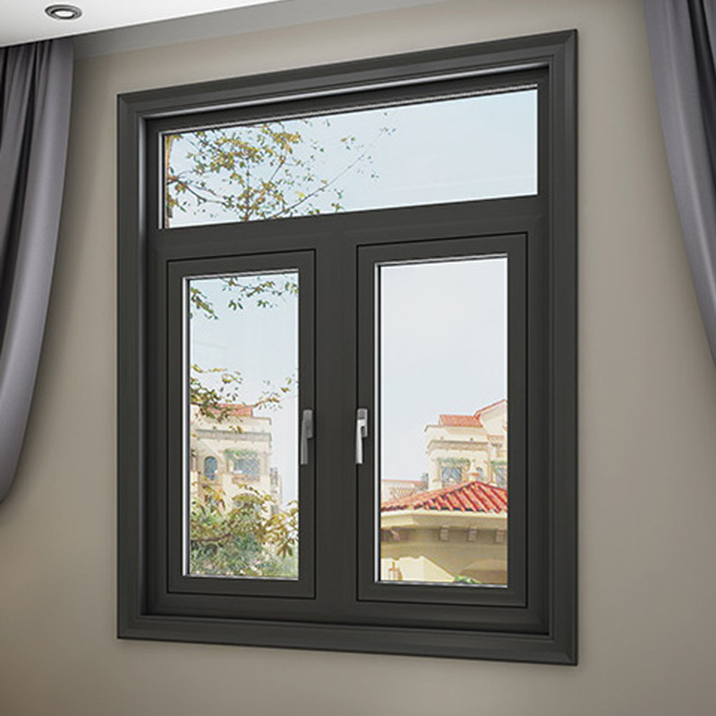 1.4mm Aluminum Wall Thickness Broken Bridge Windows For In Seamless Welded Design