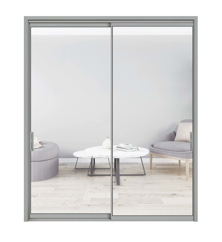 Top- Villa House Thermal Break Aluminium Glass Doors with Screen Doors Low-K Value