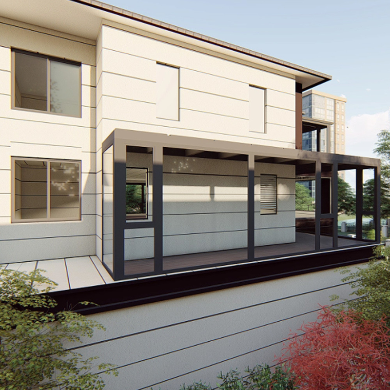 2.2 mm Wall Thickness Modern Style Double Glazed Glass Luxury Sliding Aluminum Window