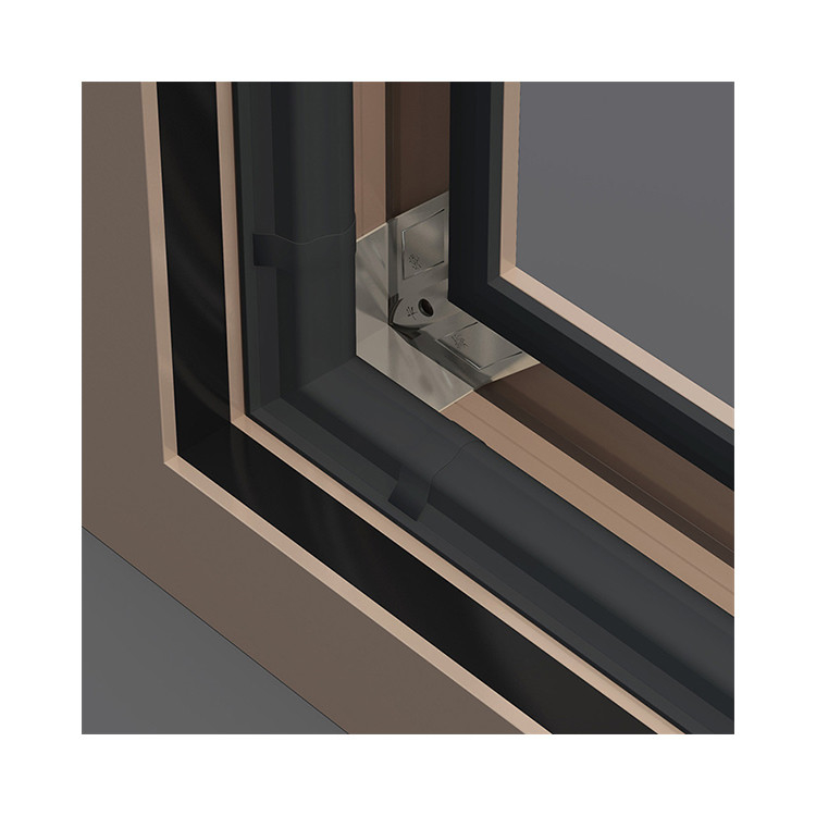 1.6mm Aluminum Thermal Break Sliding Glass Window for Soundproofing and Energy Saving