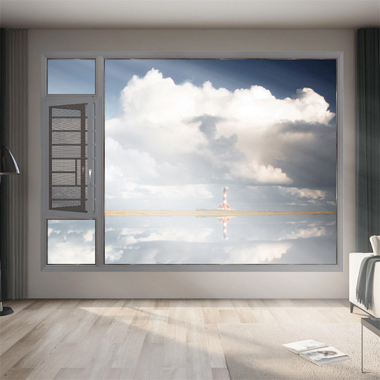 End Solution for Window Frame Width 70mm Tilt Turn Glass Window in Sliding Window