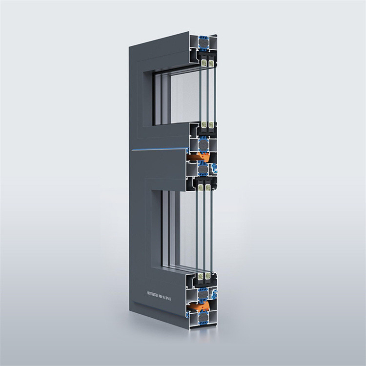 End Solution for Window Frame Width 70mm Tilt Turn Glass Window in Sliding Window