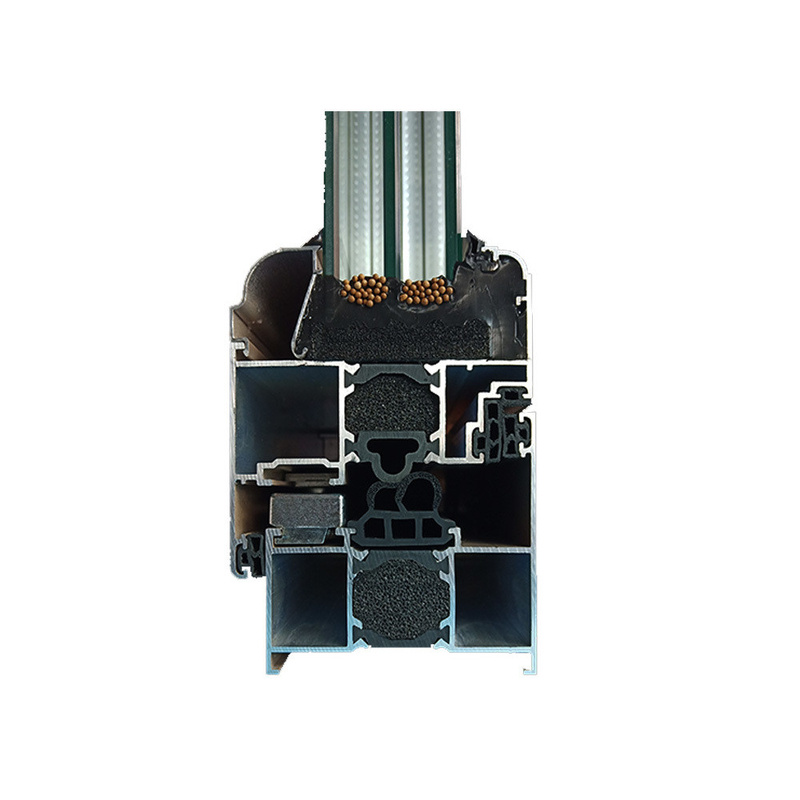 Modern House Villa Aluminium Windows and Doors with Heat Insulation Coefficient ≤2.1
