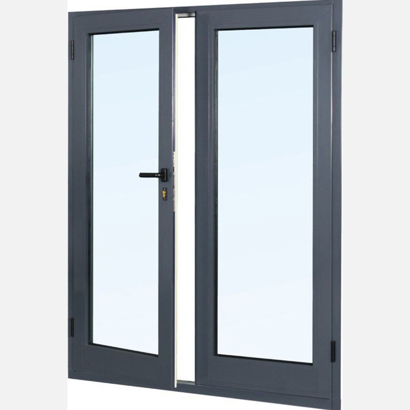 Thermal Break Aluminum Glass Doors for Villa House Push and Pull Opening Upgrade