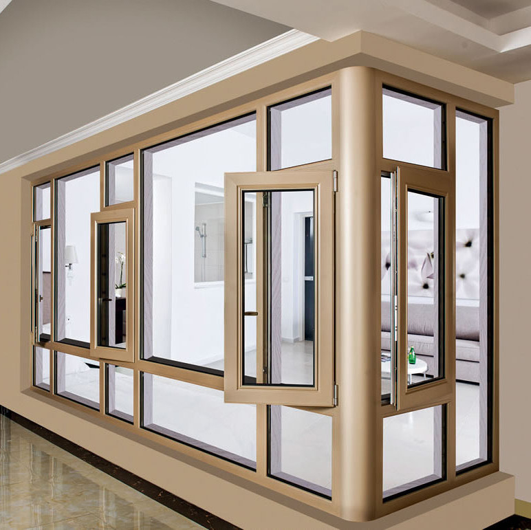 Importers and Distributors Wanted Soundproof Casement Aluminum Windows for Villa House
