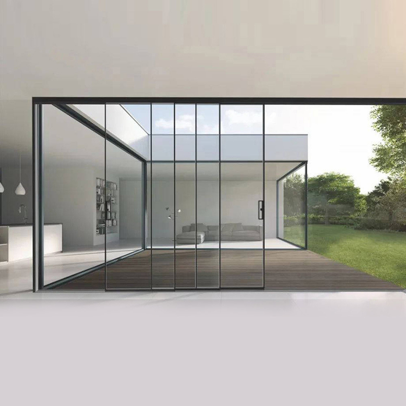 Customizable Narrow Frame Aluminium Sliding Doors For Window Solution 'S High Standards