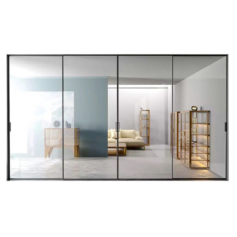 Customizable Narrow Frame Aluminium Sliding Doors For Window Solution 'S High Standards