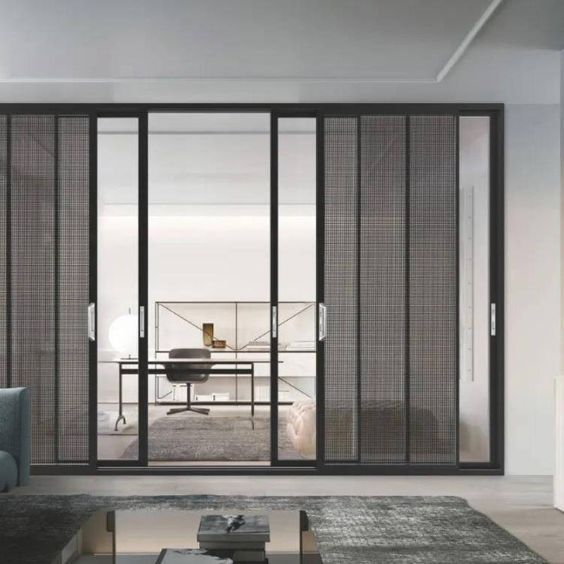 Customizable Narrow Frame Aluminium Sliding Doors For Window Solution 'S High Standards