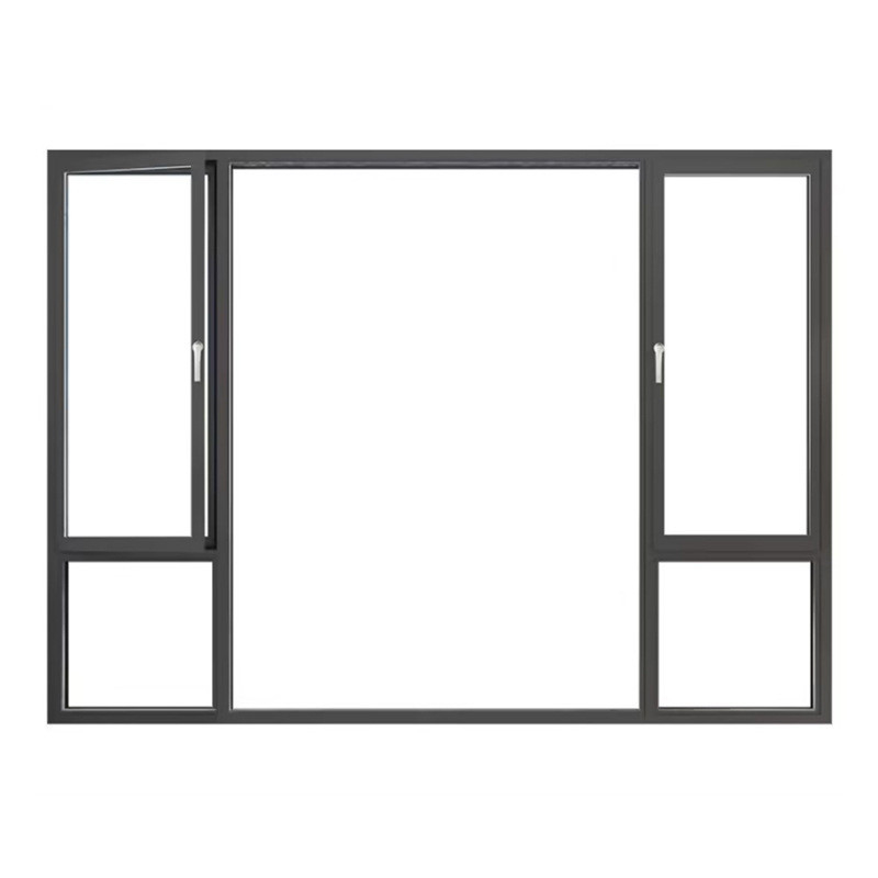 Hanging Curtain Type Energy Saving Aluminium Windows and Doors for Horizontal Opening