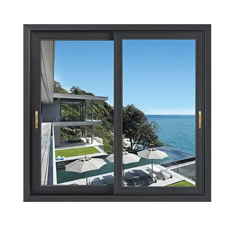 Hanging Curtain Type Energy Saving Aluminium Windows and Doors for Horizontal Opening