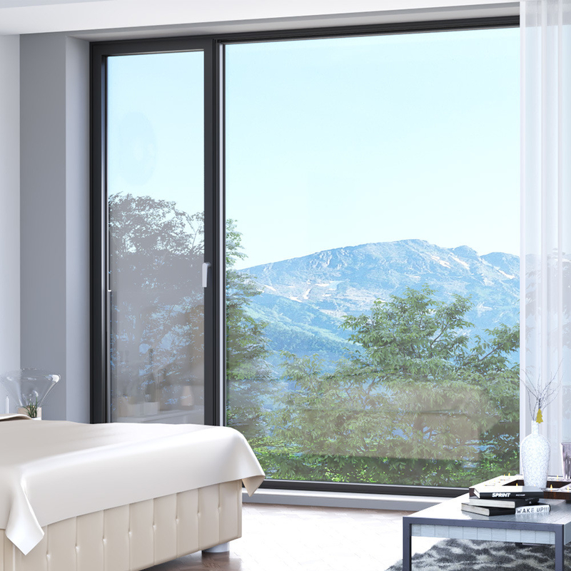 35dB Sound Insulation Aluminum Alloy Broken Bridge Window for Villa French Glass Window