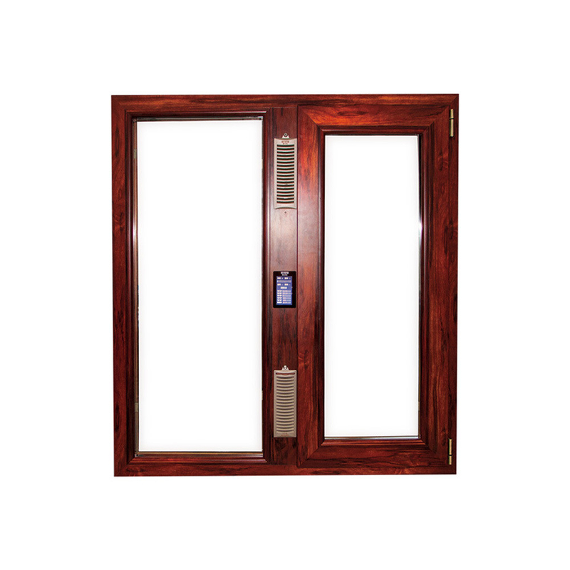 76mm Window Frame Aluminum Wall Thickness 1.8mm Smart Voice Windows Mobile Control Window