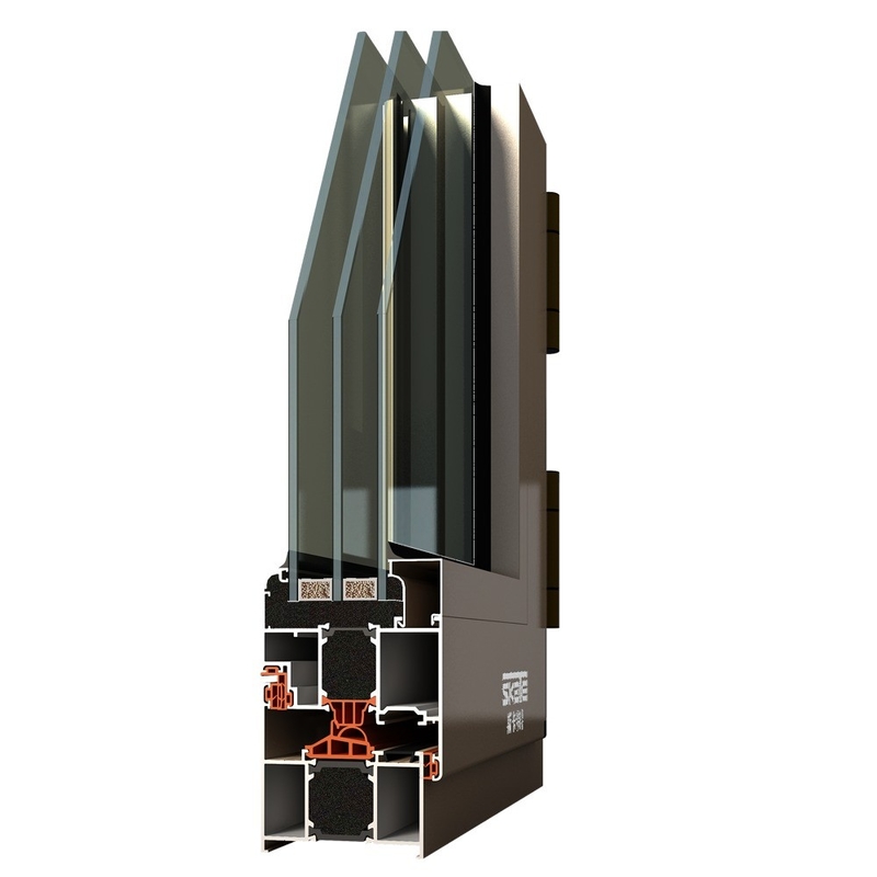Smart Windows with Aluminum Alloy Frame and Heat Insulation Coefficient K value ≤2.0
