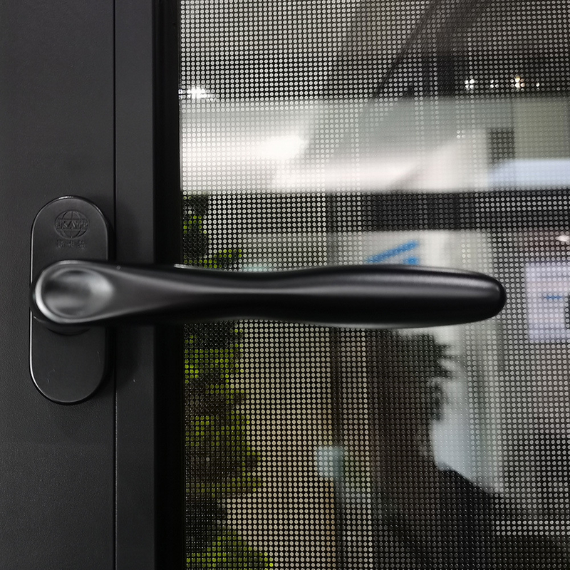 1.4mm Aluminum Wall Thickness Swing Open French Window for Custom Design Requirements