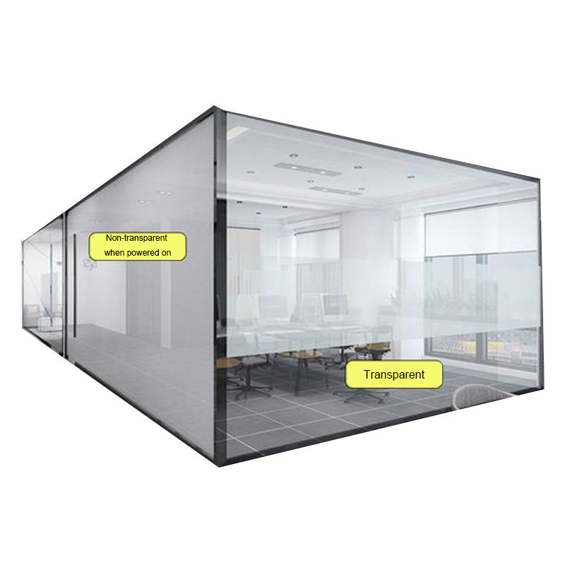 10-Layer End Switchable Electric Glass Film for Aluminium Sliding Windows and Doors
