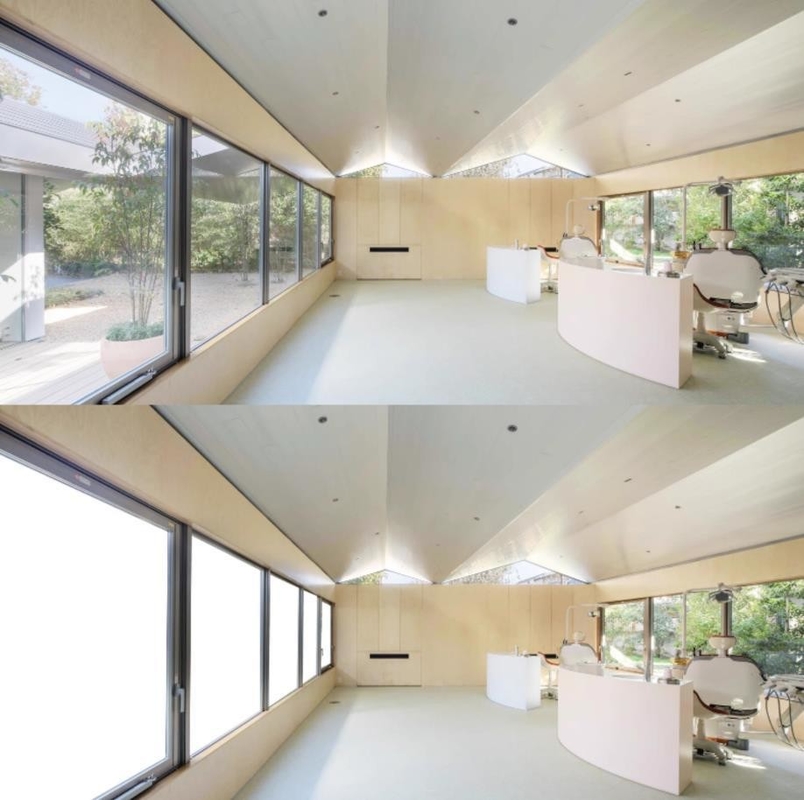 10-Layer End Switchable Electric Glass Film for Aluminium Sliding Windows and Doors