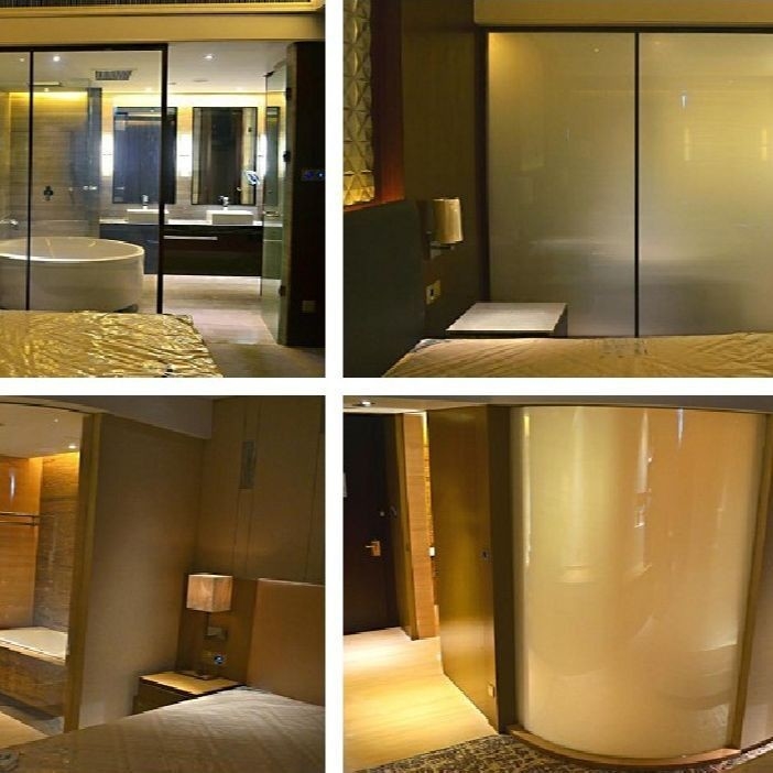 end Lighting Technology Flat Switchable Electric PDLC Glass for Windows and Doors