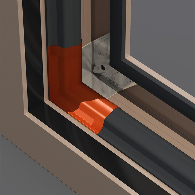 Level 9 Wind Pressure Resistance Horizontal Opening Aluminum Alloy Window for Chinese Bedroom