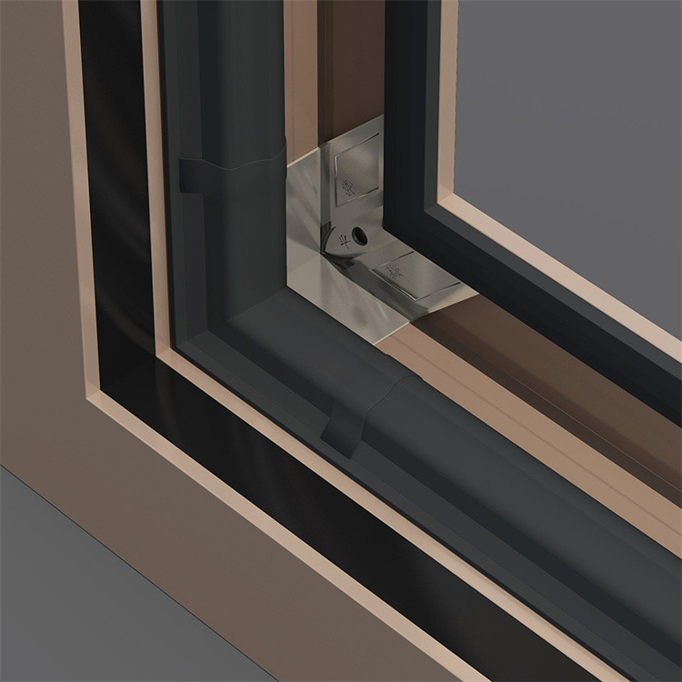 Level 9 Wind Pressure Resistance Horizontal Opening Aluminum Alloy Window for Chinese Bedroom