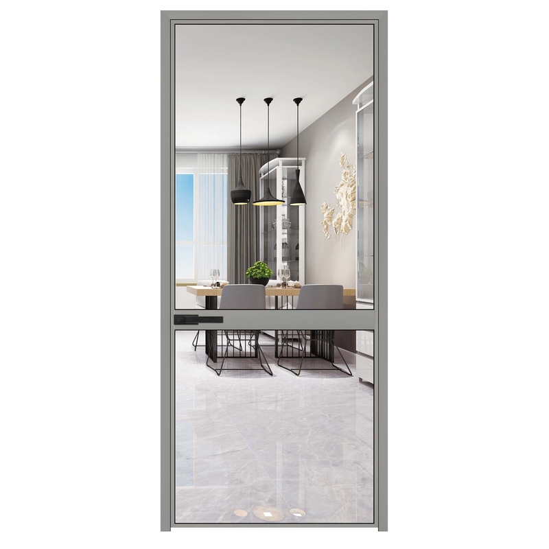 Original Living Room Aluminum Casement Doors With 10 Sealing Layers And Optional Color