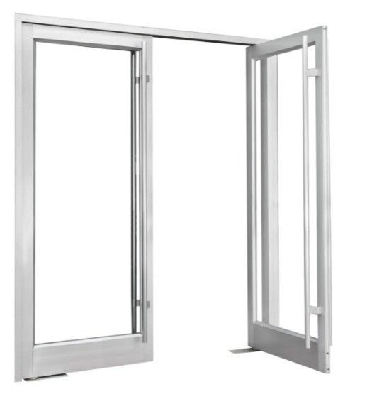 Modern Design Style Aluminium Commercial Spring Door for Energy Saving and Durability
