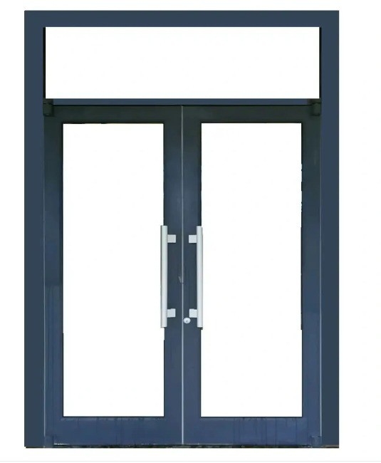 Modern Design Style Aluminium Commercial Spring Door for Energy Saving and Durability