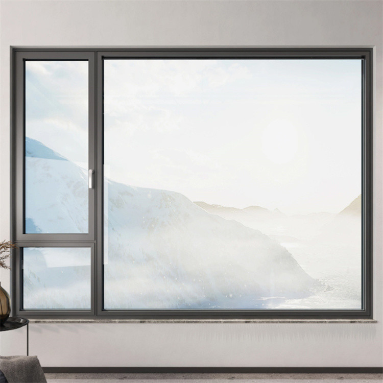 Custom Design Villa French Glass Windows with 35dB Sound Insulation and 14 Sealing Layers