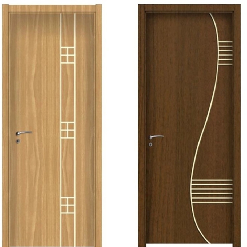 70mm Width Latest Designs Pictures Panel Interior Room UPVC PVC Casement Doors