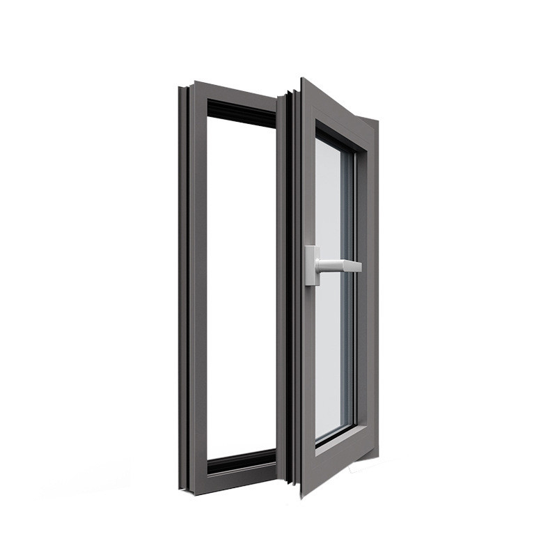 1.8mm Wall Thickness Aluminum Casement Glass Windows for Superior and Customized Size