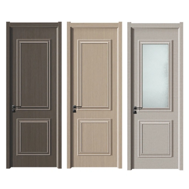 Stainless Steel Bedroom UPVC PVC Casement Door For Modern Simple Interior