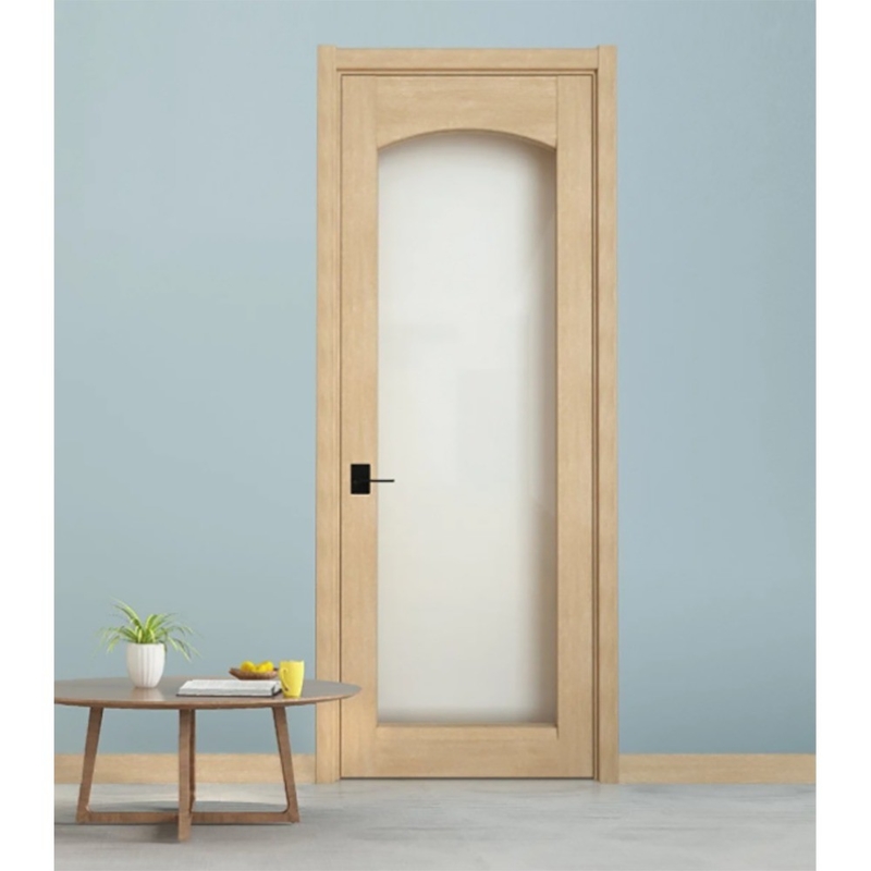 Stainless Steel Bedroom UPVC PVC Casement Door For Modern Simple Interior