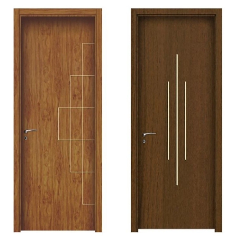Stainless Steel Bedroom UPVC PVC Casement Door For Modern Simple Interior