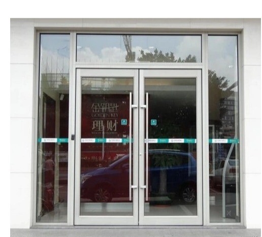 Modern Design Great Steel Main Material Aluminium Alloy Frame Spring Door for Benefit