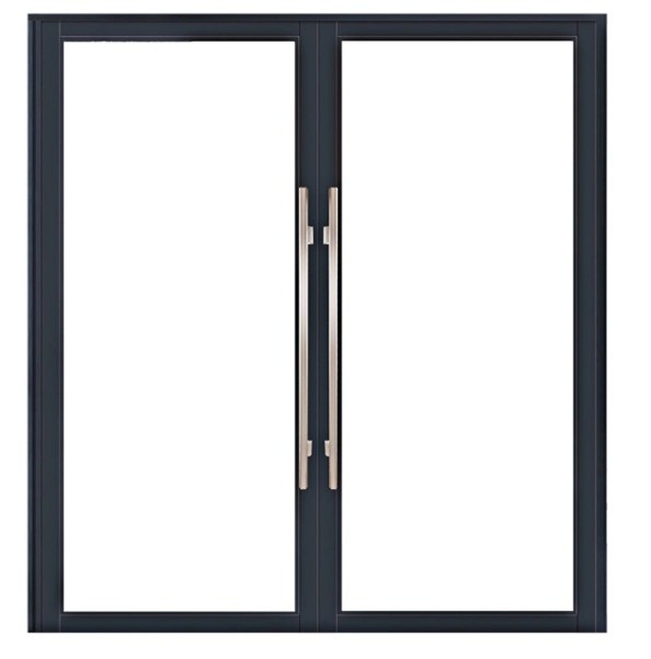 Modern Design Aluminium Soundproof Frame Spring Door for Push and Pull Opening Method