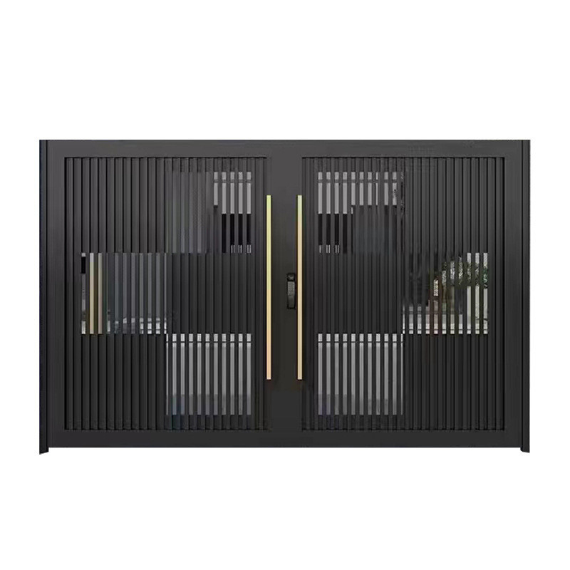 Modern Design Aluminium Soundproof Frame Spring Door for Push and Pull Opening Method