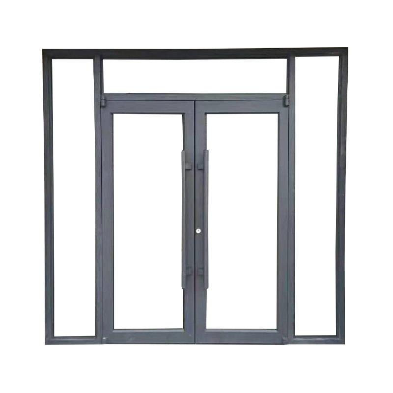 Modern Design Aluminium Soundproof Frame Spring Door for Push and Pull Opening Method