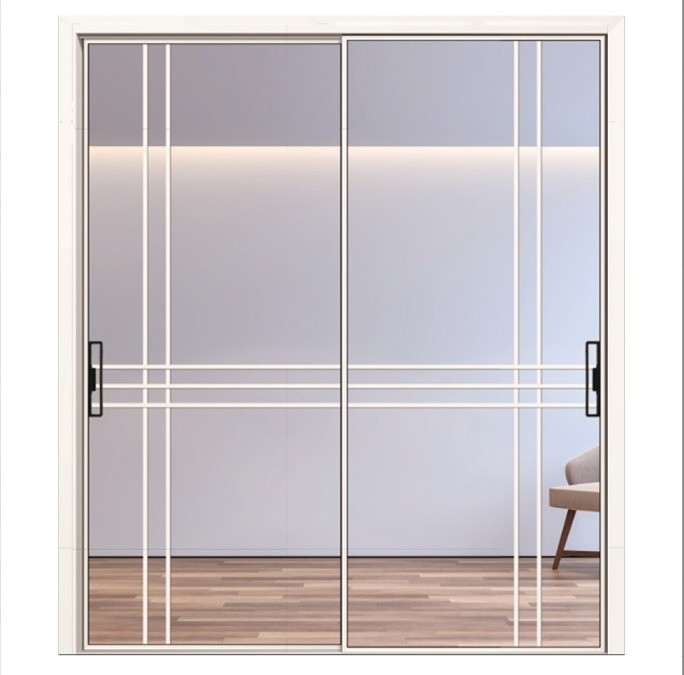 Customizable 10 Sealing Layer Aluminum Sliding Glass Doors with 70mm Window Frame Width