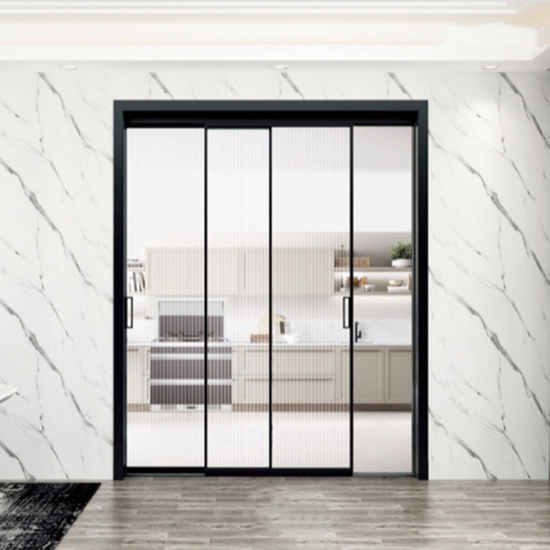 Customizable 10 Sealing Layer Aluminum Sliding Glass Doors with 70mm Window Frame Width