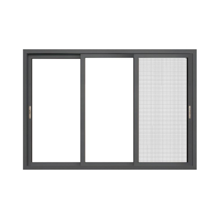 R D Design Hanging Curtain Aluminum Windows for Verandas Sliding/Tilt and Turn Opening