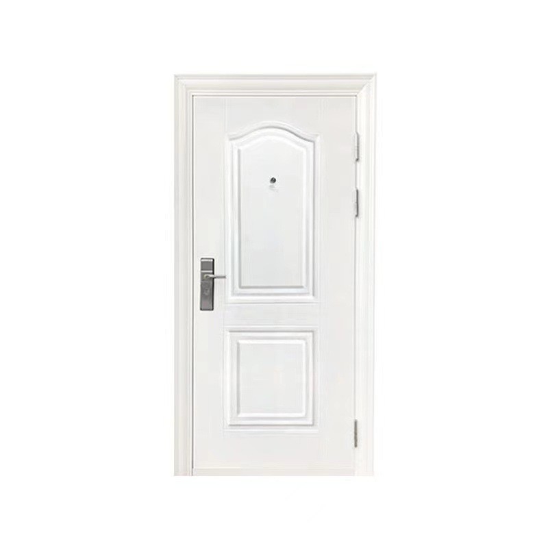 Modern Design Style 1.4mm Aluminum Wall Thickness UPVC House Doors with Thermal Break
