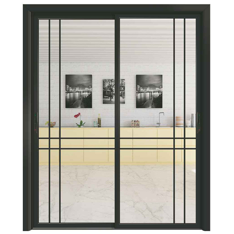 High Energy Efficiency Aluminum Double Glass Lift And Sliding Doors With 10 Sealing Layers