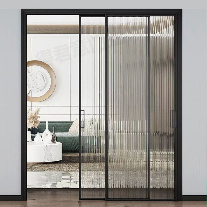 Modern Design Aluminum Lift Sliding Doors With 1.4mm Wall Thickness And Double Glass