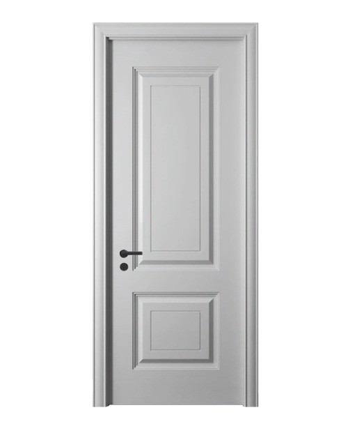 Modern UPVC PVC Office Doors With Windproof Function And Horizontal Opening Pattern