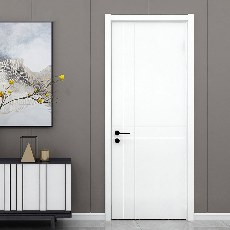 Modern UPVC PVC Office Doors With Windproof Function And Horizontal Opening Pattern