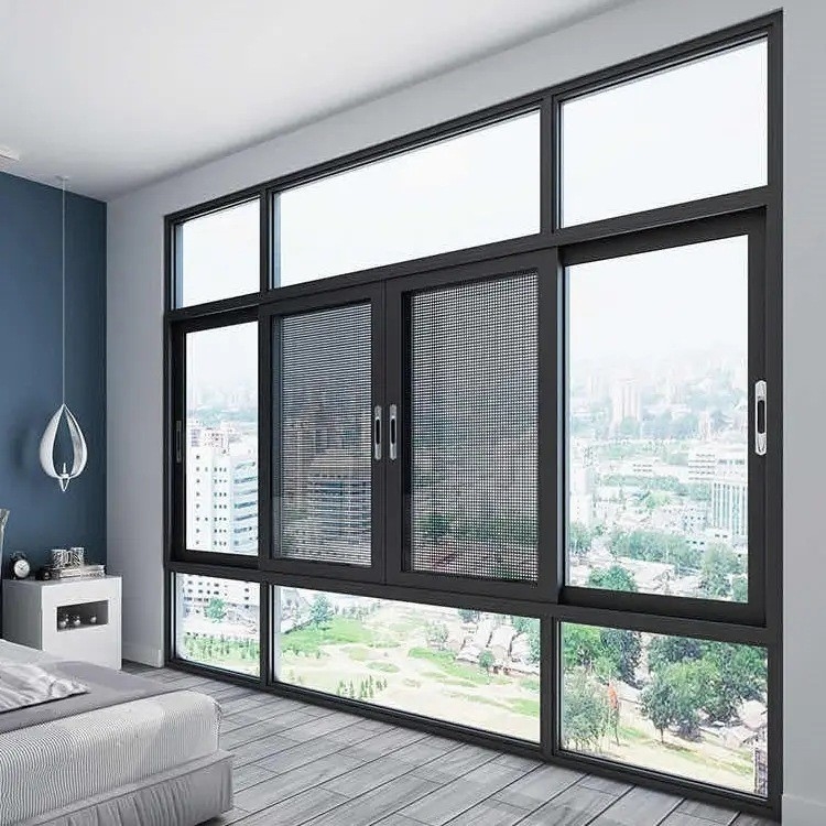 Designer Team Facade Rendering Design Service for Hanging Curtain Type Sliding Windows