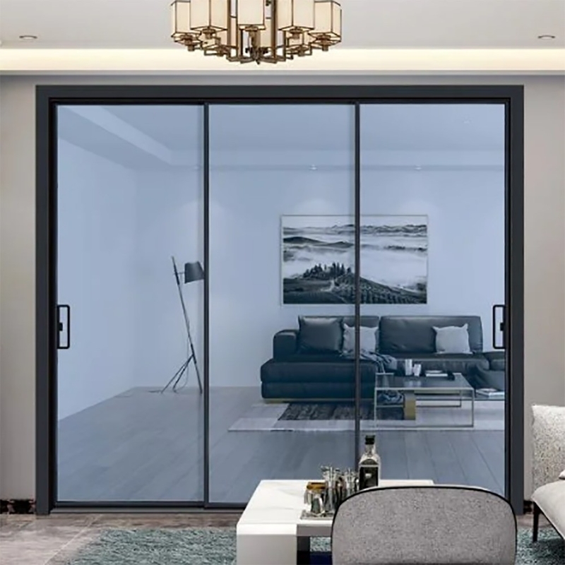 Sliding Door with Durable Lift and Spectacular Performance in Aluminum Alloy Exterior