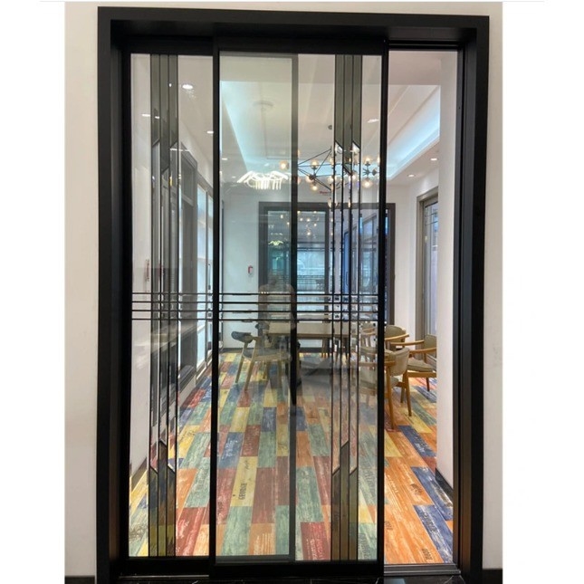 Sliding Door with Durable Lift and Spectacular Performance in Aluminum Alloy Exterior