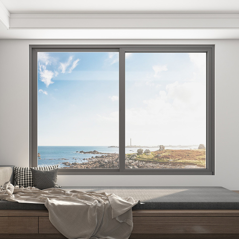 8-way Seal Air Tightness Level 8 Aluminium Sliding Windows for Product Development