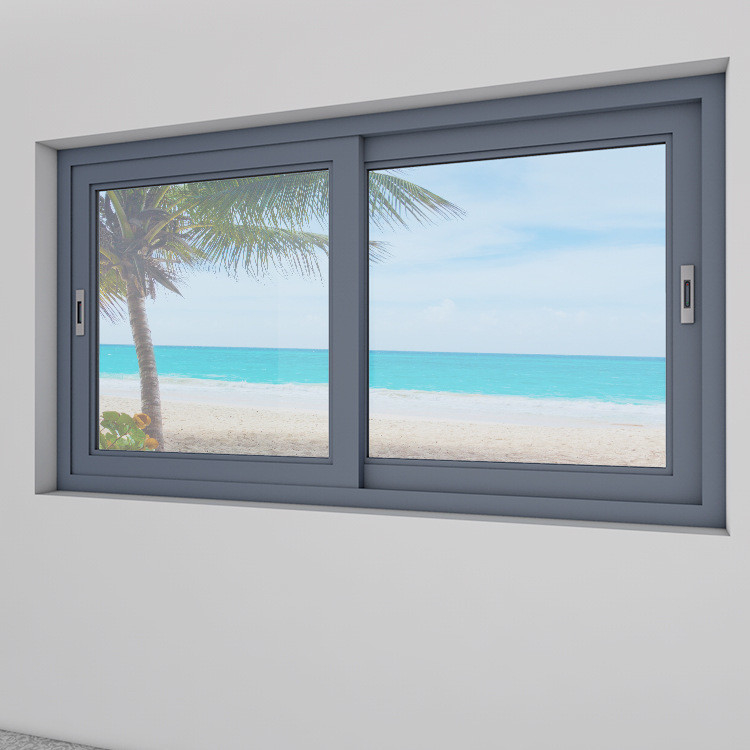 Soundproof Aluminum Sliding Windows Affordable High Durability for Facade Decoration